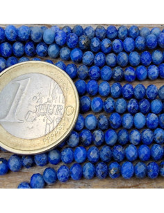 Lapislazulikette facettiert 4x3mm 2
