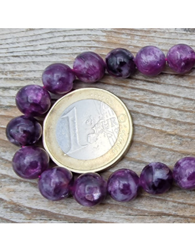 Lepidolithkette (Glimmer) 8mm