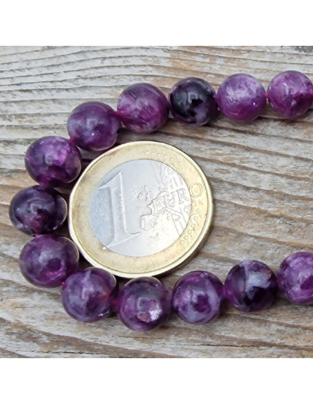 Lepidolithkette (Glimmer) 8mm