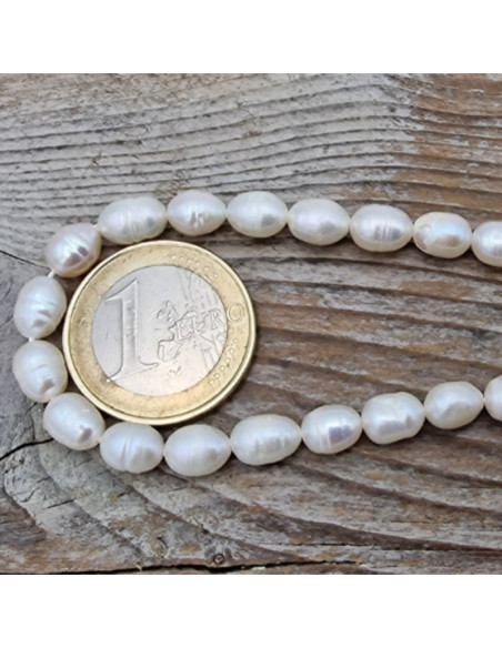 Perlenstrang 5-6mm/33cm