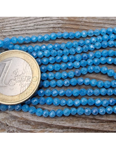 Zirkoniakette-stark funkelnd-facettiert 3mm 2