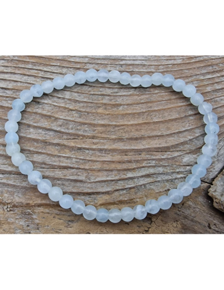 Aquamarin Armband 4mm