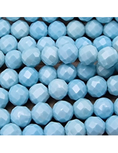 Zirkoniakette-stark funkelnd-facettiert 3mm