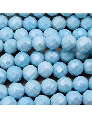 Zirkoniakette-stark funkelnd-facettiert 3mm
