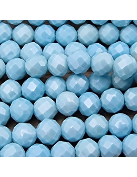 Zirkoniakette-stark funkelnd-facettiert 3mm