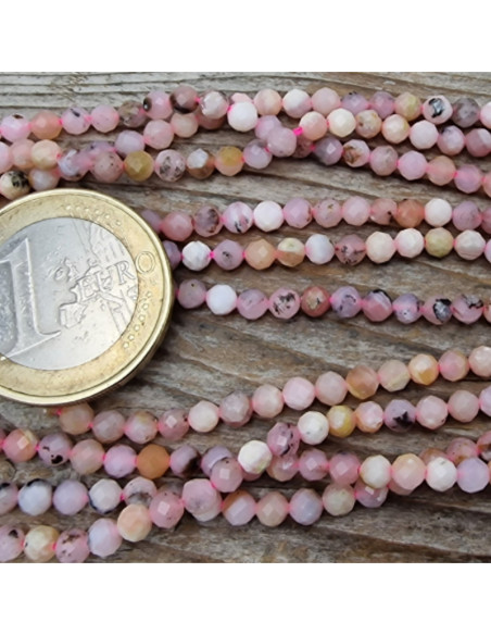 Andenopalkette facettiert 3mm