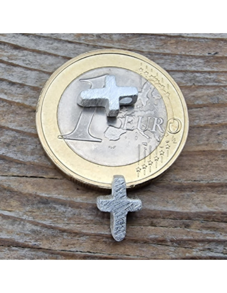 Zwischenteil, Kreuz 9x6x3mm, 925 Silber