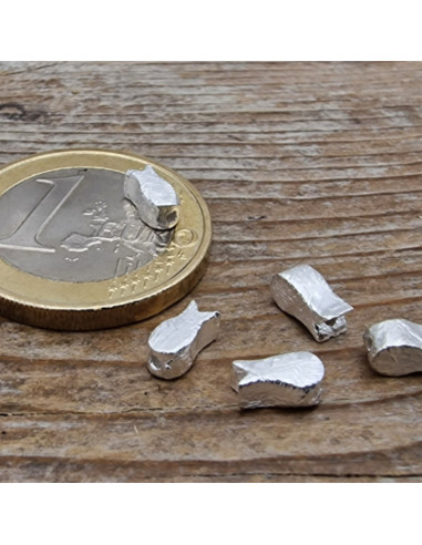 Zwischenteil Fisch 6mm, 925 Silber