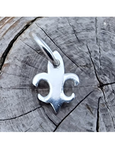 Charm Lilie 12mm, 925 Silber