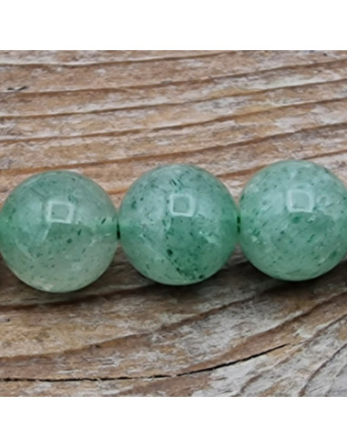 grüner Erdbeerquarzkette 8mm