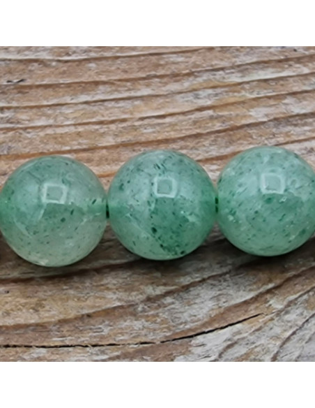 grüner Erdbeerquarzkette 8mm