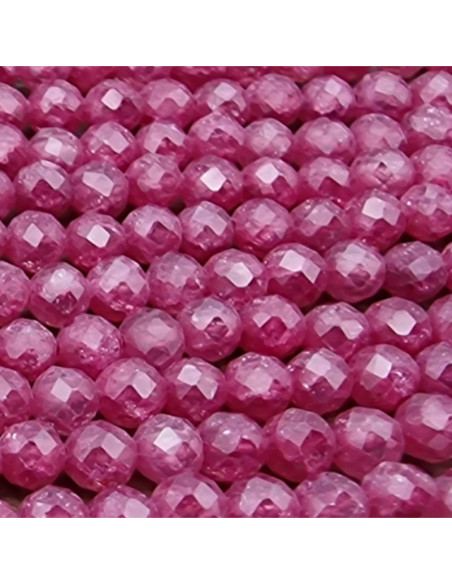Zirkoniakette-stark funkelnd-facettiert 3mm