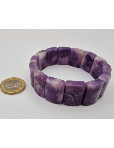 Lepidolith 20mm Armband