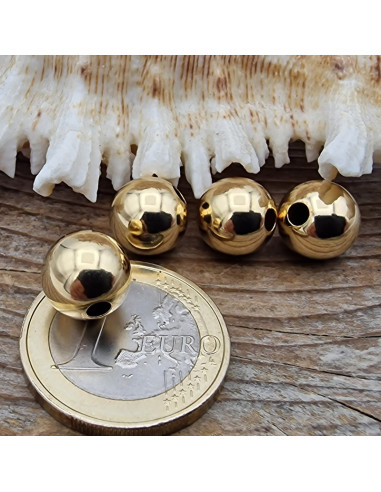 Zwischenteil, Kugel 10mm Goldfilled
