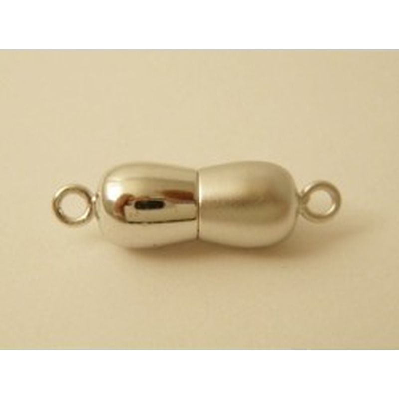 Magnetschliesse 7*23mm rhodiniert