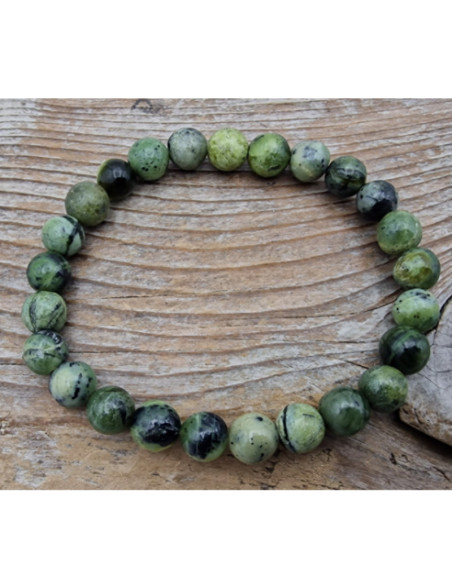 Nephrit (Jade) 8mm Armband