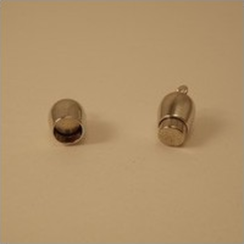 Magnetschliesse 7*23mm rhodiniert 2