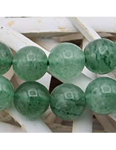 grüner Erdbeerquarzkette 6mm