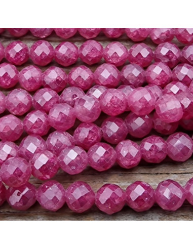 Zirkoniakette-stark funkelnd-facettiert 4mm