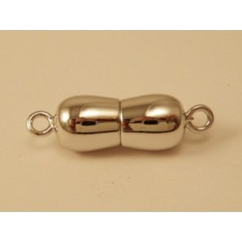 Magnetschliesse 7*23mm rhodiniert