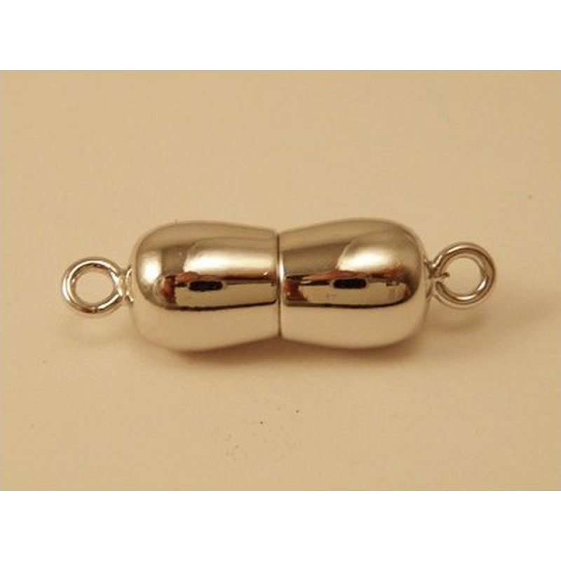 Magnetschliesse 7*23mm rhodiniert