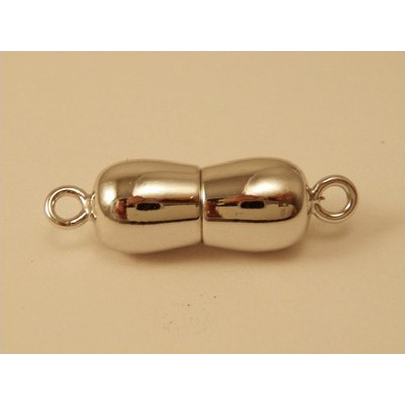 Magnetschliesse 7*23mm rhodiniert