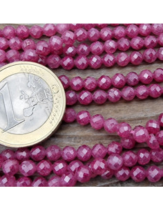 Zirkoniakette-stark funkelnd-facettiert 4mm 2