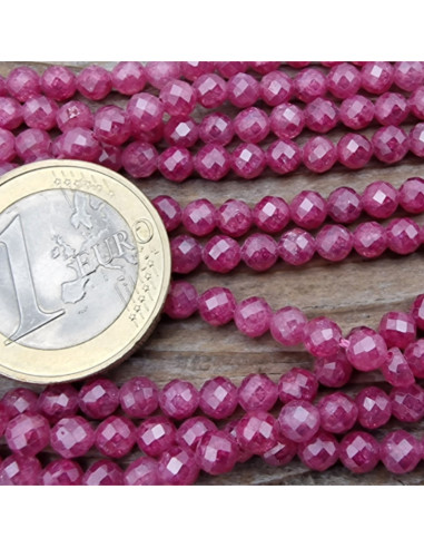Zirkoniakette-stark funkelnd-facettiert 4mm