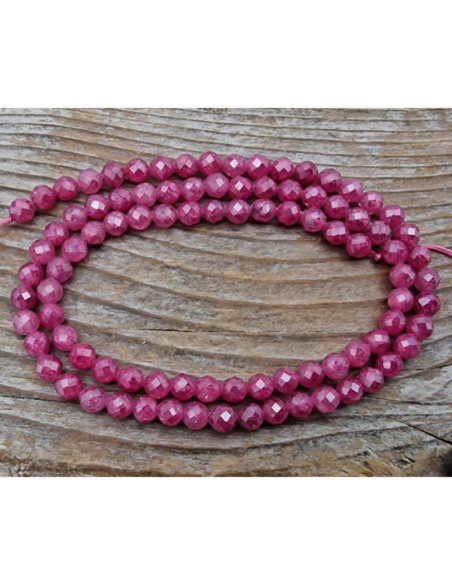 Zirkoniakette-stark funkelnd-facettiert 4mm