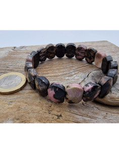 Rhodonit 15mm Armband 2