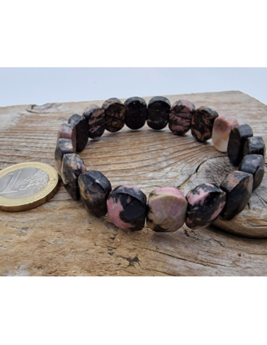 Rhodonit 15mm Armband