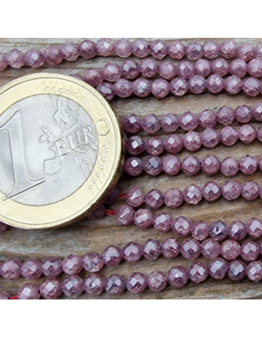 Zirkoniakette-stark funkelnd-facettiert 3mm