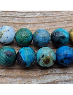 Blauer Opal Kette 6mm