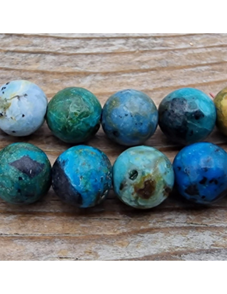Blauer Opal Kette 6mm