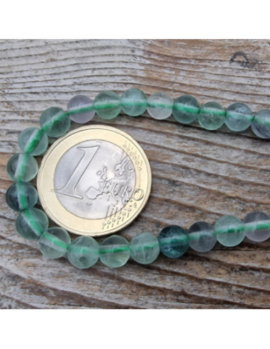 grüner Fluoritkette 6mm