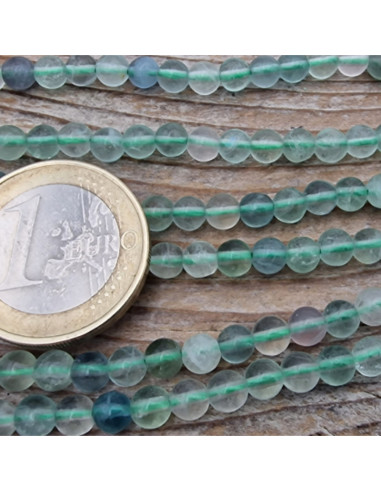 grüner Fluoritkette 4mm