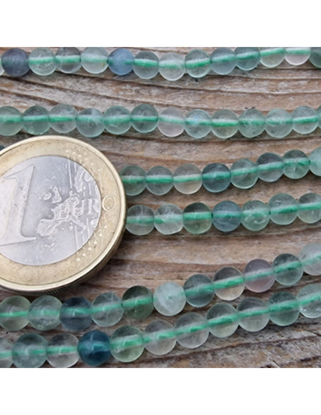grüner Fluoritkette 4mm