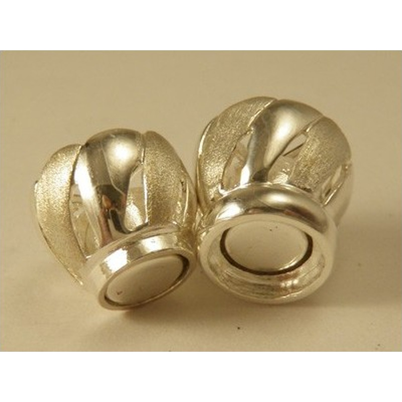 Magnetschliesse 10x17mm Silber