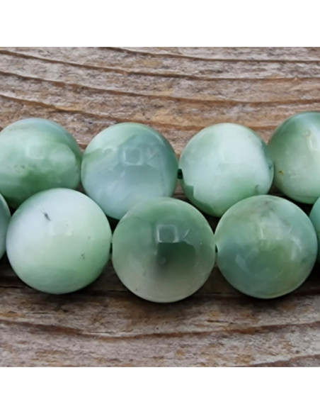 grüner Angelit Kette 8mm
