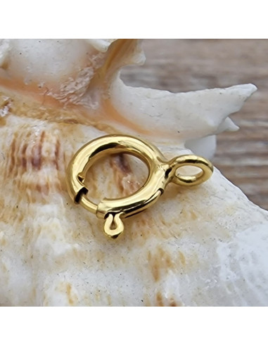 Federring 7mm Goldfilled