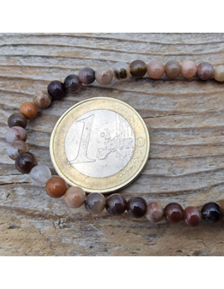 versteinertes Holz Kette 4mm
