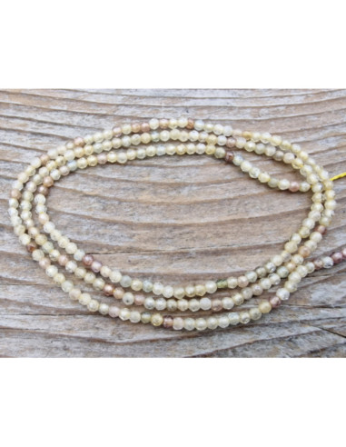 Zirkoniakette Natur facettiert 2mm