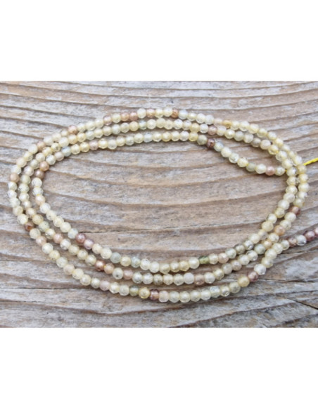 Zirkoniakette Natur facettiert 2mm