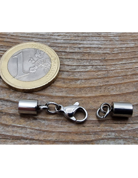 Bandschliesse 4mm Edelstahl