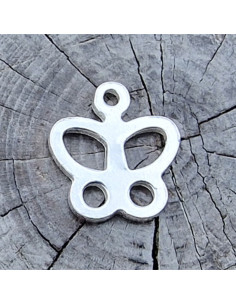 Charm Schmetterling 8mm, 925 Silber
