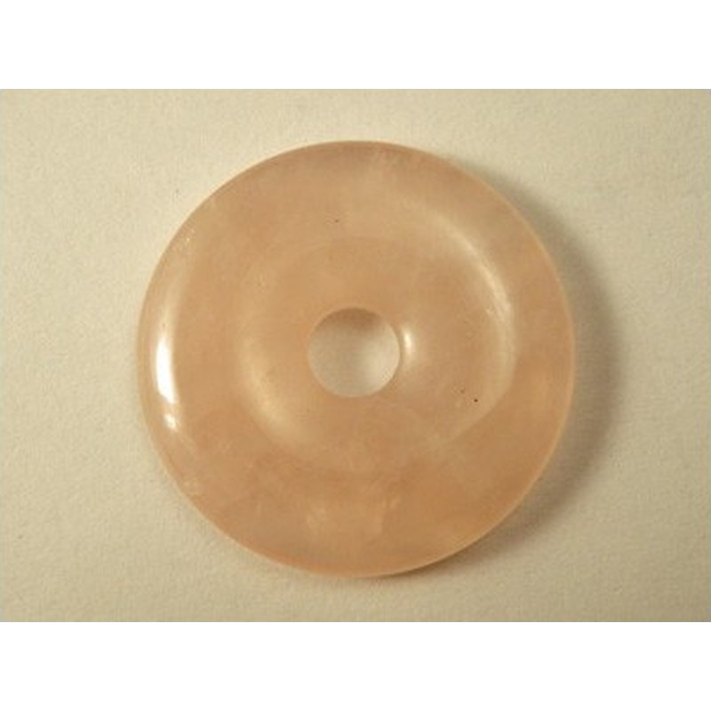 Rosenquarzdonut 30mm