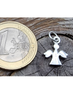 Charm Schutzengel 17mm, 925 Silber 2