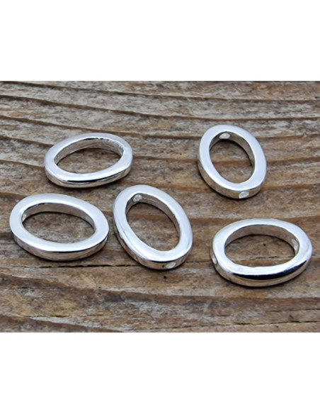 Charm Feder 10mm, 925 Silber vergoldet