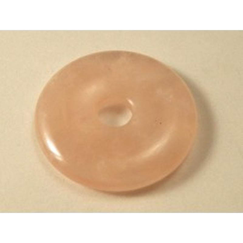 Rosenquarzdonut 30mm 2
