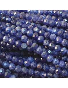 Sodalithkette facettiert 3mm A